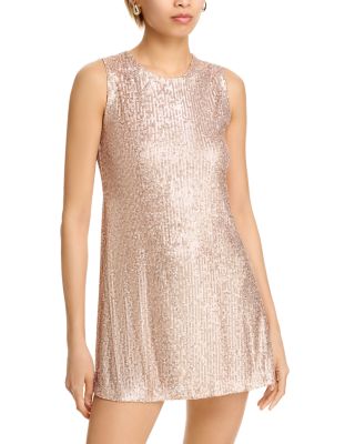 Sleeveless Mini Swing Dress