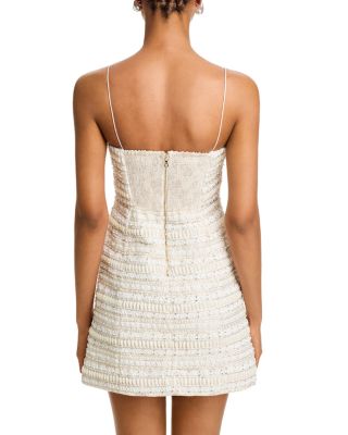 Violet Embellished Mini Dress