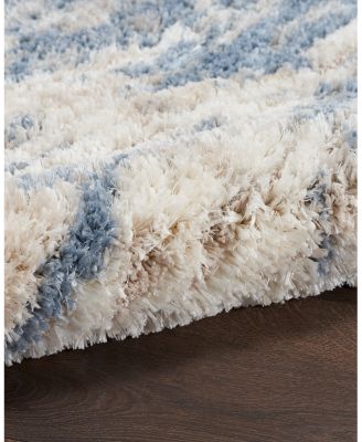 Nourison Home Dreamy Shag DRS10 Area Rug, 5'3" x 7'3"