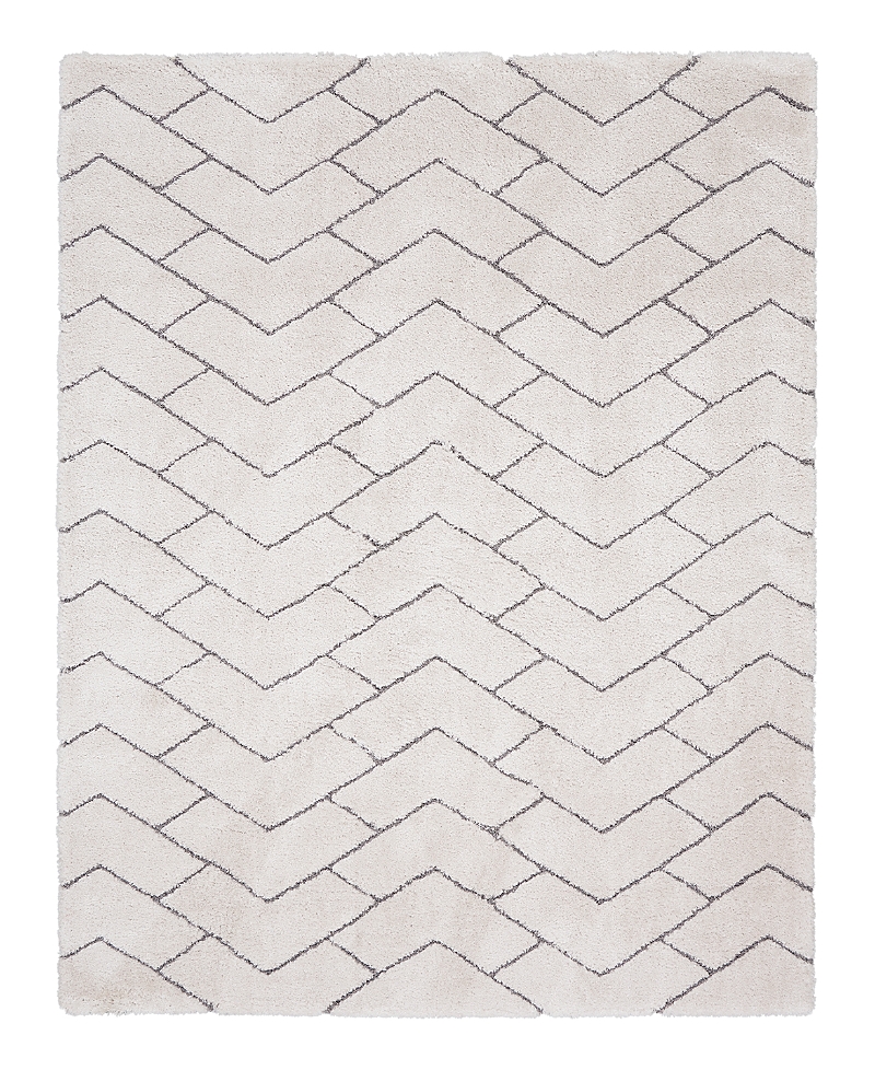 Nourison Home Dreamy Shag Drs03 Area Rug, 9' X 12' In White