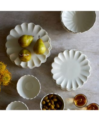 Dhalia Stoneware Salad Plate, Set of 4