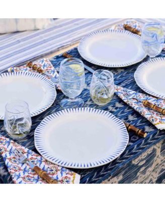 Sitio Stripe Dinner Plate