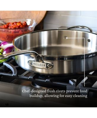 ProBond&amp;reg; Forged 10-Piece Professional Clad Stainless Steel Cookware Set