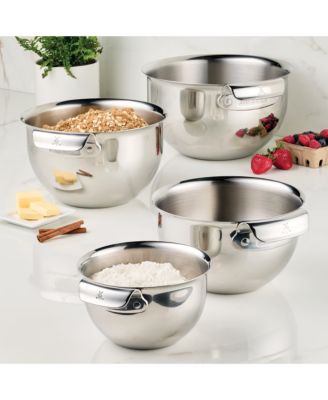 Provisions 4-Piece Stainless Steel Mixing Bowl Set