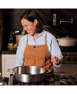 5 Ply Stainless Clad 10 Qt. Rondeau with Lid