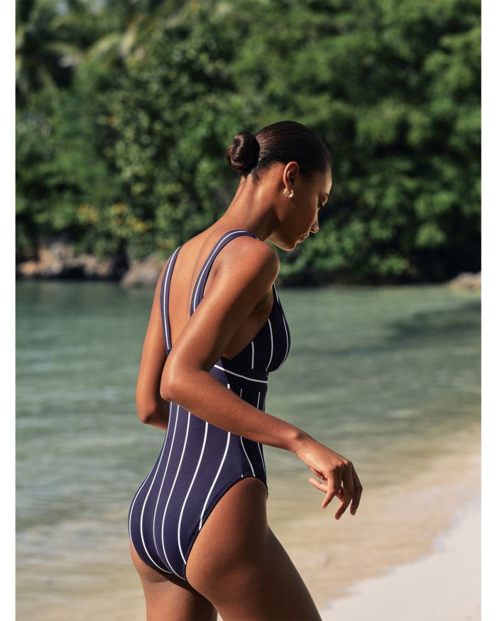 Plunging Neck Swimsuit