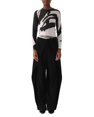 Straight Overlap Pants