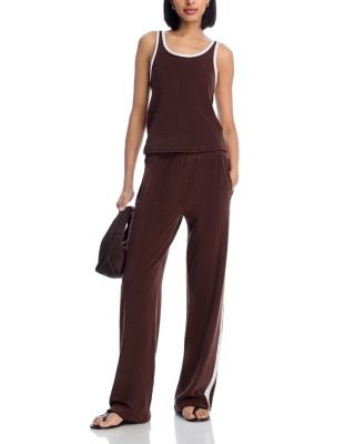 Scoop Neck Terry Tank Top