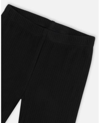 Girls' Ribbed Leggings - Little Kid
