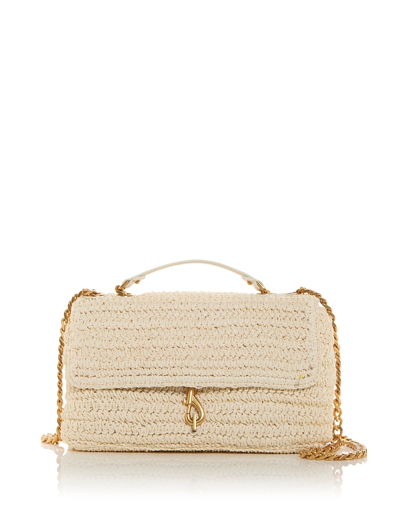 Rebecca Minkoff Edie Shoulder Bag In Porcelain