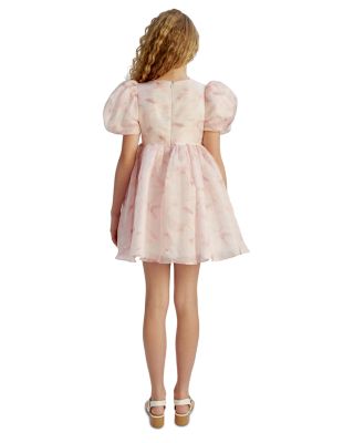 Bardot Junior Girls' Juliet Organza Puff Sleeve Mini Dress - Little Kid,  Big Kid | Bloomingdale's Kids