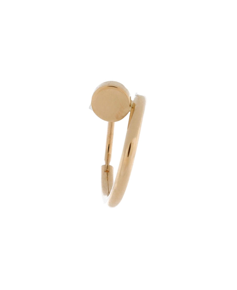 Pre-owned Pre-owned Cartier Cartier Small Juste Un Clou Single Hoop Earring 18k Gold