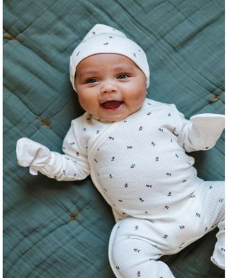 Unisex Cotton Ribbed Beanie - Baby