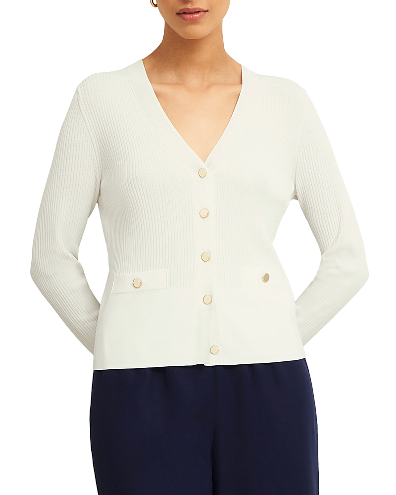 Hobbs London Aubrey Cardigan In Hobbs Ivory