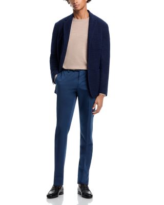 Garment-Dyed Silkochino Slim Fit Pants