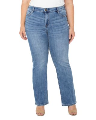 Liverpool Los Angeles Plus Lucy High Rise Bootcut Jeans in Chaparrel