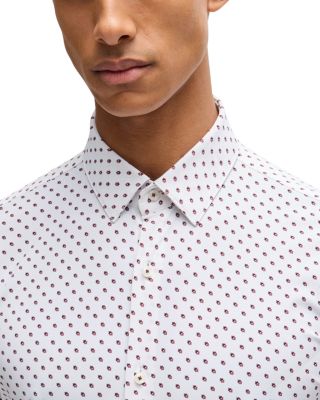 Hank Kent Slim Fit Button Front Shirt