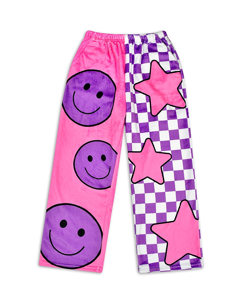 Shop Iscream Girls' Check It Out Plush Pants - Little Kid, Big Kid