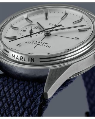 Marlin Jet Automatic Fabric Strap Watch, 38mm