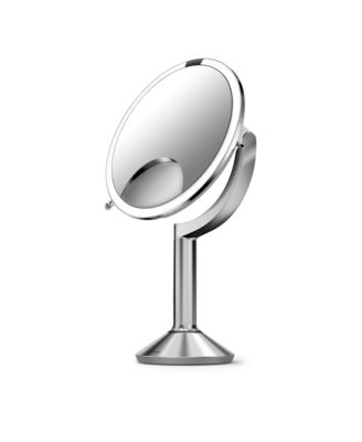 10" Sensor Makeup Mirror, Trio Magnification & Adjustable Brightness