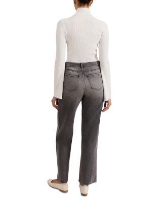 Frankie High Rise Jeans in Grey