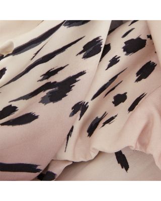 Trix Leopard Wrap Dress