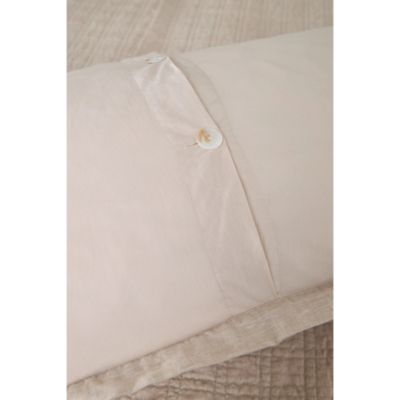 Owen Linen/Cotton Quilted Oversized Euro Sham