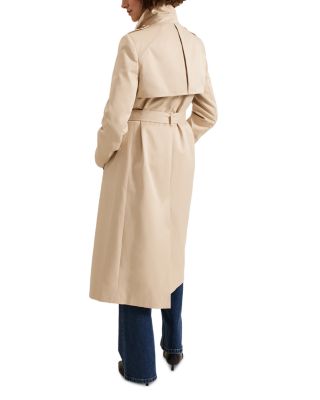 Cheryl Fitted Trench Button Up Jacket