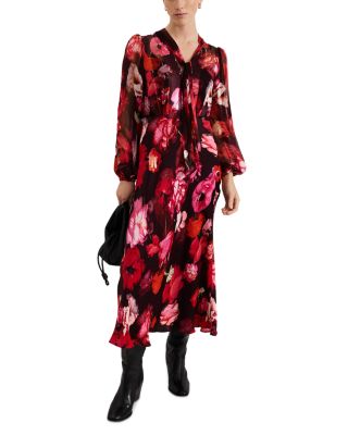 Eleni Floral Print Dress
