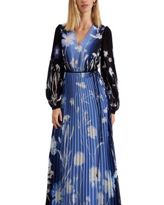 Annie Pleated Maxi Dress