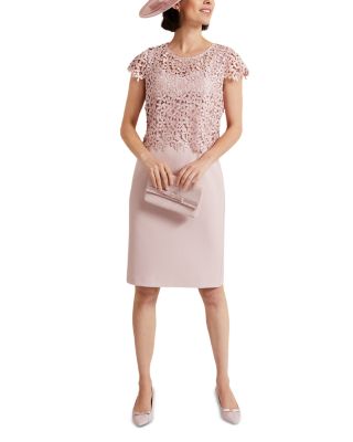 Daisy Lace Midi Dress