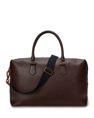 Pebbled Leather Duffel