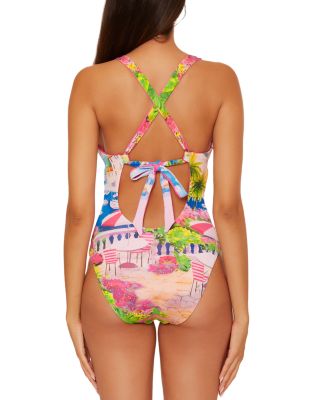 Positano Reversible One Piece Swimsuit