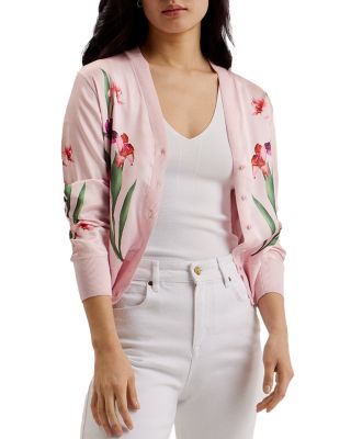 Ted Baker - Meralll Woven Front Printed Cardigan
