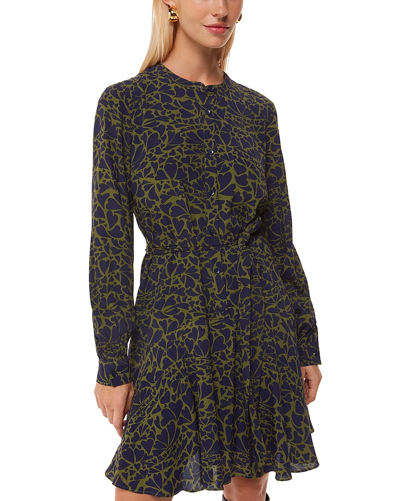 Whistles Abstract Petal Flippy Dress