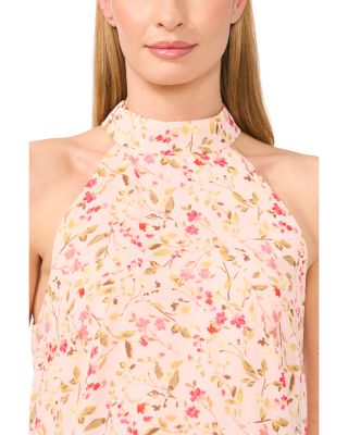 Floral Halter Neck Top
