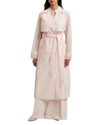 Aplysia Organza Trench Coat