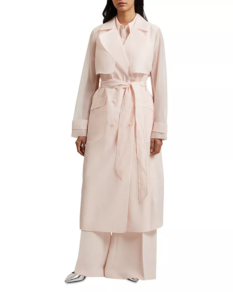 Ted Baker Aplysia Organza Trench Coat