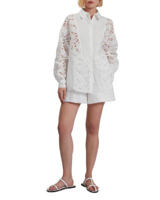 Buccia Trim Linen Shorts