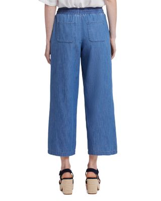Jayne Pull-On Wide Leg Ankle Pants
