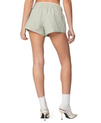 Lenorah Gingham Boxer Shorts