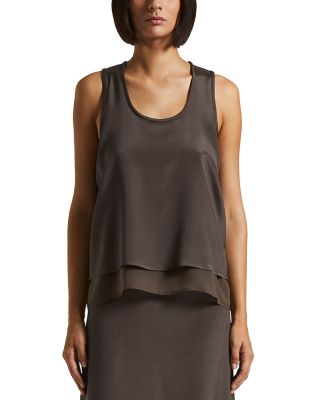 Peserico - Scoop Neck Layered Camisole