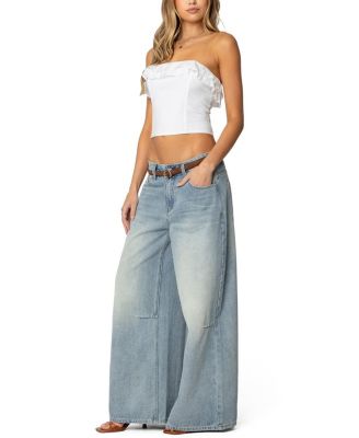 Litsa Ruffled Linen Look Corset