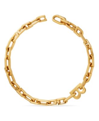 B Chain Thin Necklace