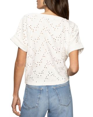 All Day Eyelet Tee