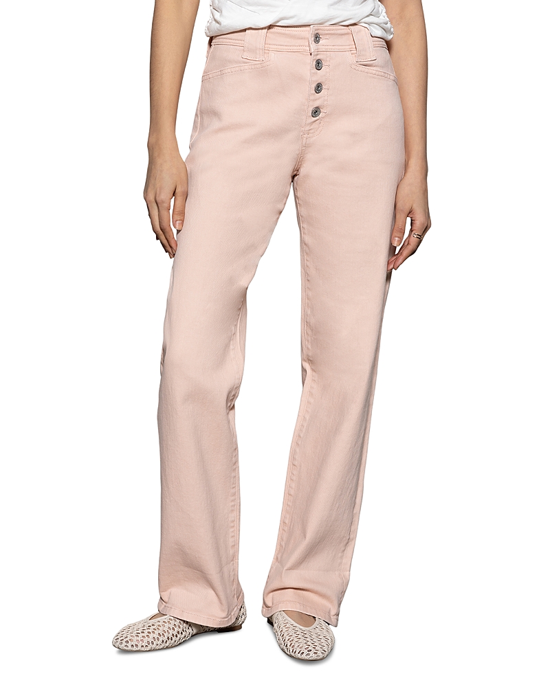 Shop Sanctuary Luna Cuffed Denim Pants In Earth Pink