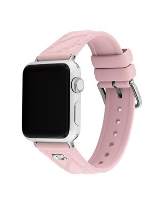Apple Watch&reg; Pink Silicone Strap, 38/40/41mm & 42mm