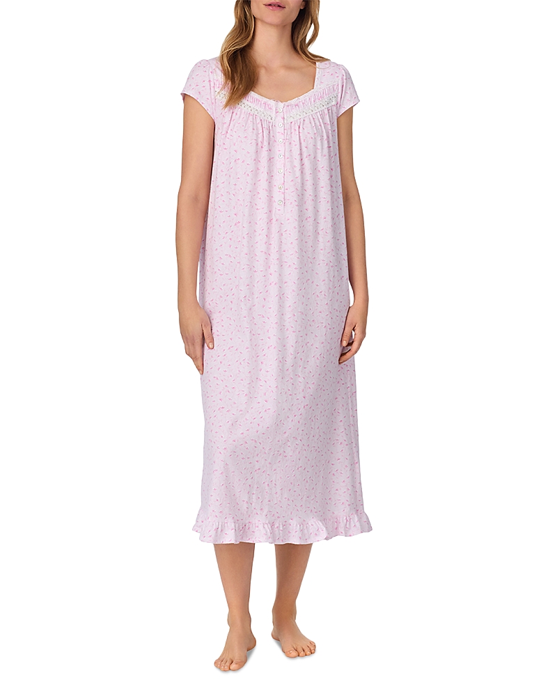 Eileen West Printed Knit Nightgown