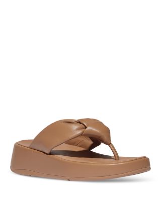 FitFlop - Women's F-Mode Almond Toe Knotted Strap Thong Sandals