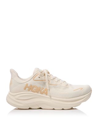 Women&#39;s Clifton 10 Wide Running Sneakers in Vanilla